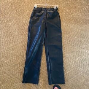 Aritzia Wilfred leather pants in size 4!